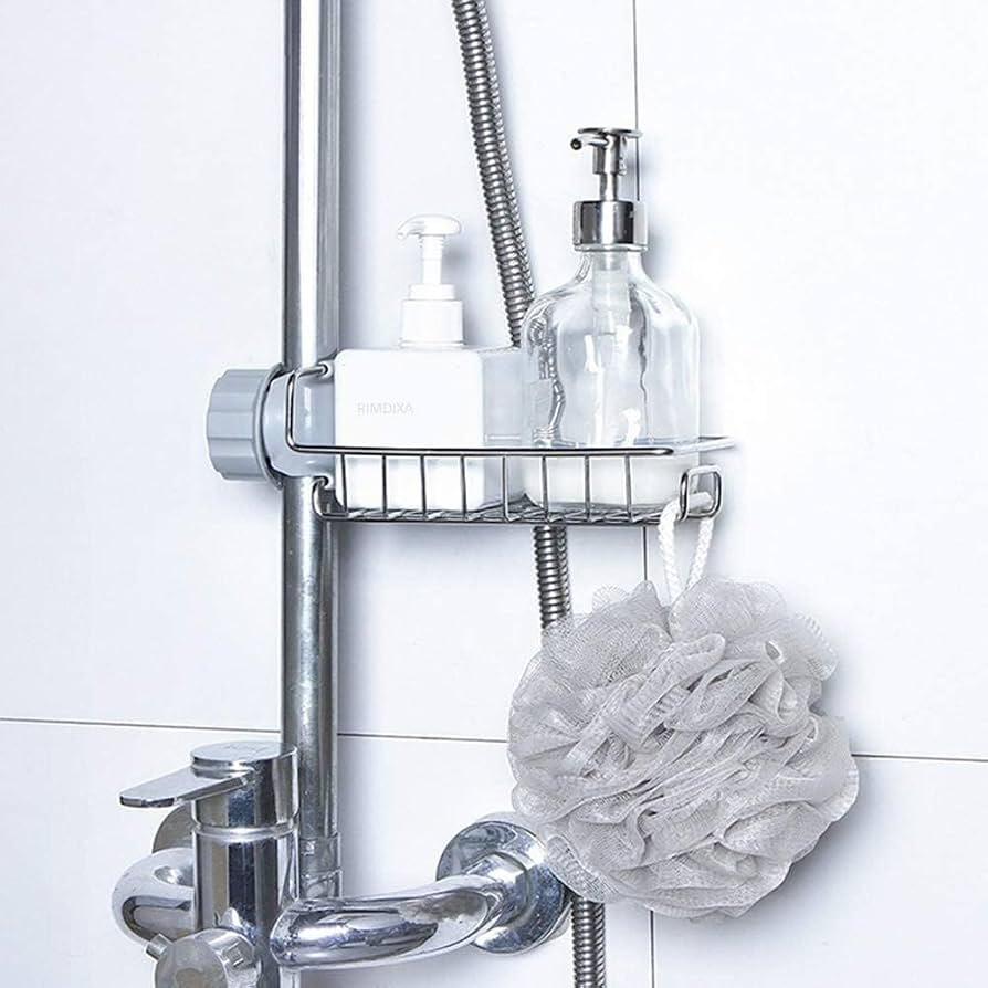 Stainless Steel 360° Rotating Faucet Rack for Kitchen & Bathroom