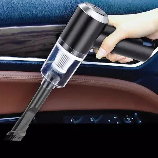 Handheld car vacuum cleaner for cleaning car interiors, portable & cordless design