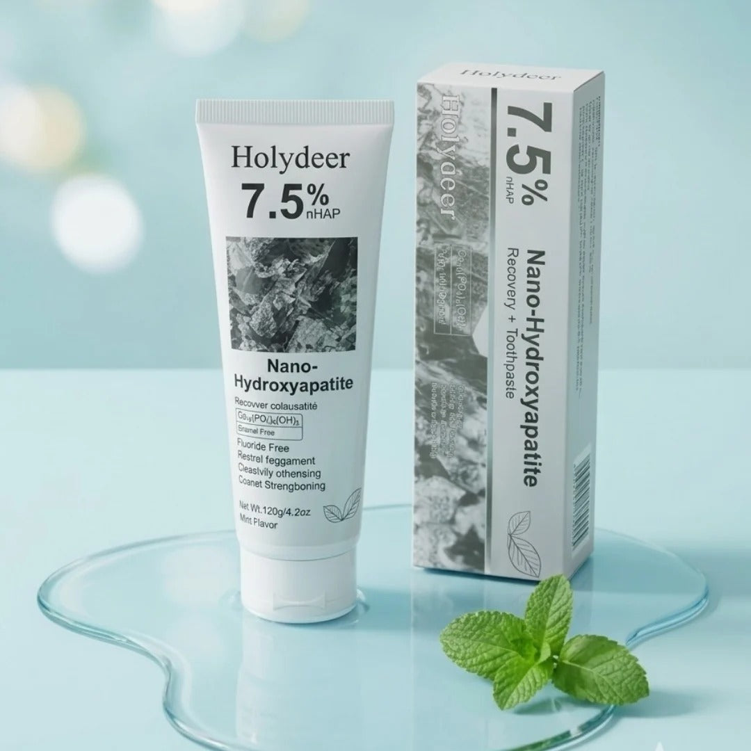 Holydeer Tooth Paste Teeth Whitening Nano Hydroxyapatite Recovery Toothpaste