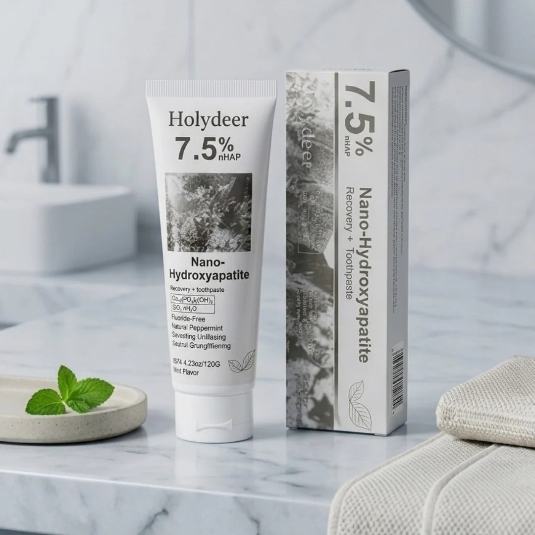 Holydeer Tooth Paste Teeth Whitening Nano Hydroxyapatite Recovery Toothpaste